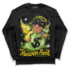 Dunk Low 'Chlorophyll' DopeSkill Long Sleeve T-Shirt Heaven Sent Graphic Streetwear - Black