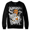 Dunk Low Cool Grey DopeSkill Sweatshirt Stay It Busy Graphic Streetwear - Black