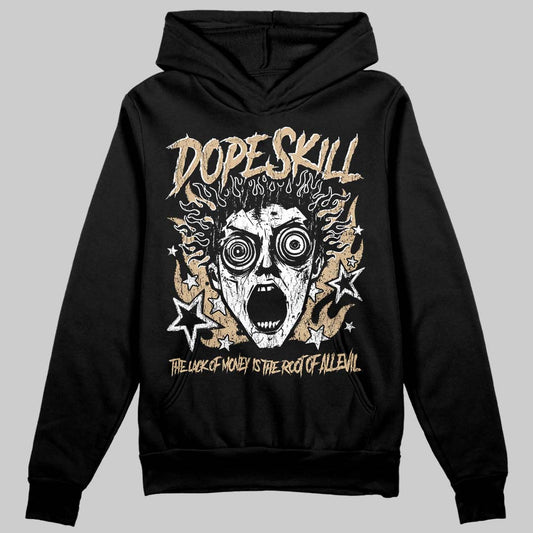 TAN Sneakers DopeSkill Hoodie Sweatshirt Root of Evil Graphic Streetwear - black