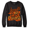 Jordan 12 Retro Brilliant Orange DopeSkill Sweatshirt LOVE Graphic Streetwear - Black