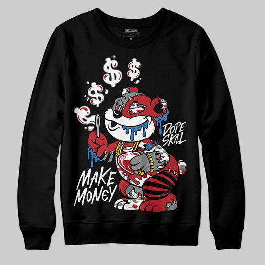 Jordan 8 Retro Bugs Bunny (2025) DopeSkill Sweatshirt Make Money Graphic Streetwear - Black