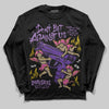 PURPLE Sneakers DopeSkill Long Sleeve T-Shirt Don't Bet Against Us Graphic Streetwear - Black