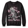 Dunk Low LX Pink Foam DopeSkill Sweatshirt True Love Will Kill You Graphic Streetwear - Black