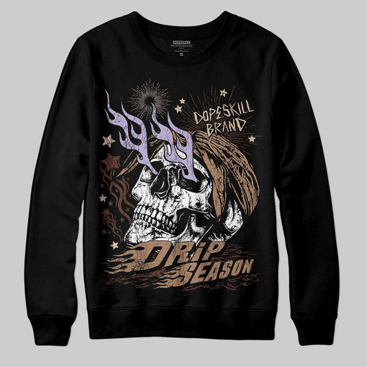 Harris Tweed x Wmns Dunk Low 'Sesame' DopeSkill Sweatshirt Drip Season Graphic Streetwear - Black
