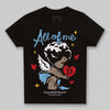 University Blue Sneakers DopeSkill Toddler Kids T-shirt All Of Me Graphic Streetwear - Black