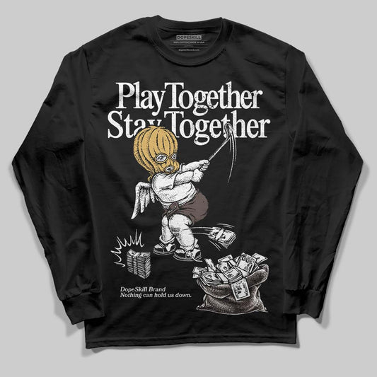 Adidas Samba OG C ‘Black Gum’ DopeSkill Long Sleeve T-Shirt Play together, Stay together Graphic Streetwear - Black