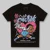 Jordan 3 GS “Cobalt Bliss” DopeSkill Toddler Kids T-shirt No Fake Love Graphic Streetwear - Black