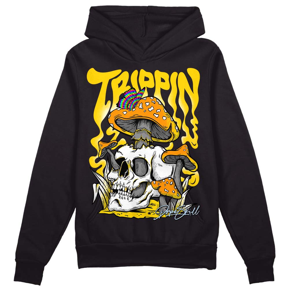 Jordan 6 “Yellow Ochre” DopeSkill Hoodie Sweatshirt Trippin Graphic Streetwear - Black