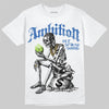 Air Griffey Max 1 Varsity Royal and Volt DopeSkill T-Shirt Ambition Graphic Streetwear - White 