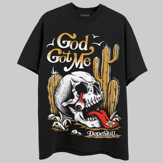 Jordan 11 "Gratitude" DopeSkill T-Shirt God Got Me Graphic Streetwear - Black