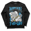 Jordan 2 Low "University Blue" DopeSkill Long Sleeve T-Shirt Sorry I've Been Trappin Graphic Streetwear - Black