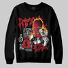 Jordan 14 Retro Ferrari (2025) DopeSkill Sweatshirt Drip'n Never Tripp'n Graphic Streetwear - Black