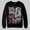 Jordan 11 “China” DopeSkill Sweatshirt Real Ones Move In Silence Graphic Streetwear - Black