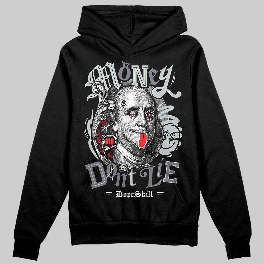 Jordan 4 “Fear” DopeSkill Hoodie Sweatshirt Money Don't Lie Graphic Streetwear - black