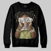 Jordan 5 “Luminous Green” DopeSkill Sweatshirt Rich Youth Graphic Streetwear - Black