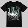 Jordan 3 "Green Glow" DopeSkill T-Shirt Trust No One Graphic Streetwear - Black