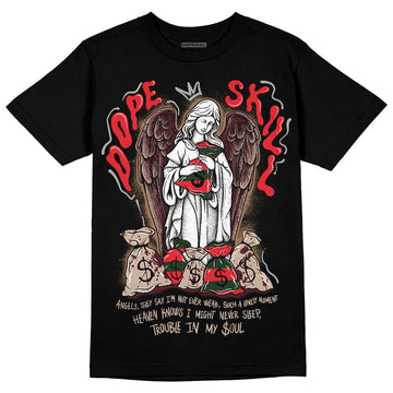 Dunk Low Freddy Krueger DopeSkill T-Shirt Angels Graphic Streetwear - Black