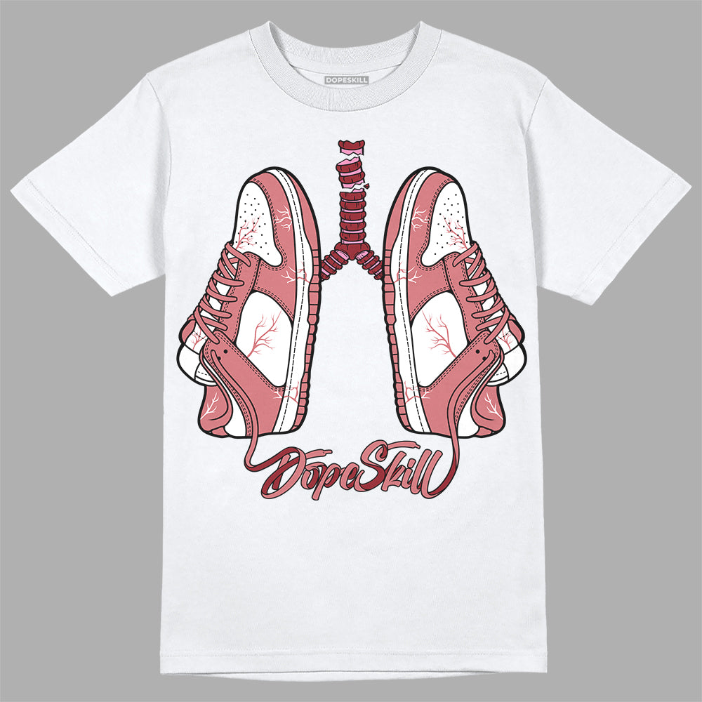 Valentine's Day Collection DopeSkill T-Shirt Breathe Graphic Streetwear - White