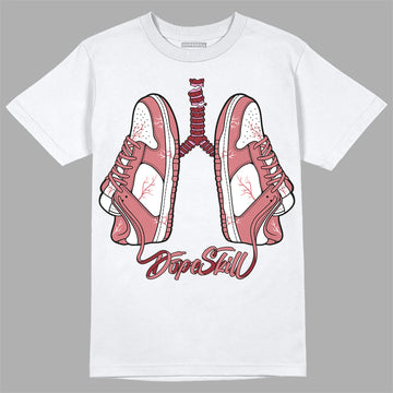 Valentine's Day Collection DopeSkill T-Shirt Breathe Graphic Streetwear - White