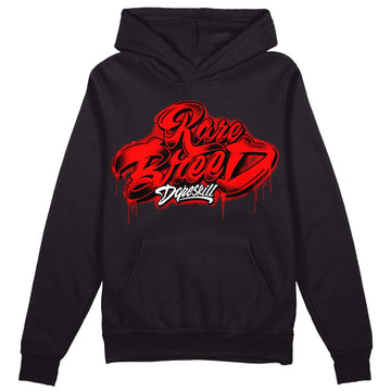 Jordan 1 Retro High OG "Satin Bred" DopeSkill Hoodie Sweatshirt Rare Breed Type Graphic Streetwear - Black