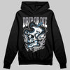 Jordan 9 Retro 'Flint Grey' 2026 DopeSkill Hoodie Sweatshirt Drip or Die Graphic Streetwear - Black