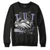 Jordan 5 Retro Low Indigo Haze DopeSkill Sweatshirt Trust No One Graphic Streetwear - Black