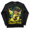 Dunk Low Reverse Brazil DopeSkill Long Sleeve T-Shirt Heaven Sent Graphic Streetwear - Black