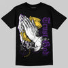 Jordan 12 “Field Purple” DopeSkill T-Shirt Trust God Graphic Streetwear - Black