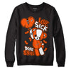 MSCHF Super Normal 2 Orange Milk DopeSkill Sweatshirt Love Sick Graphic Streetwear - Black