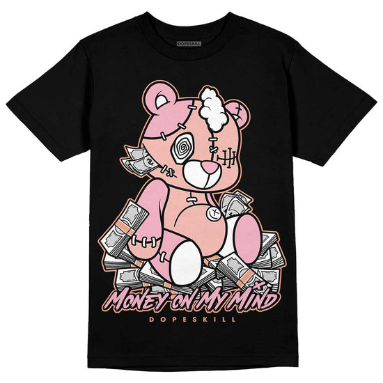 Jordan 11 Low “Legend Pink” DopeSkill T-Shirt MOMM Bear Graphic Streetwear - Black