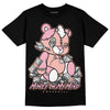 Jordan 11 Low “Legend Pink” DopeSkill T-Shirt MOMM Bear Graphic Streetwear - Black