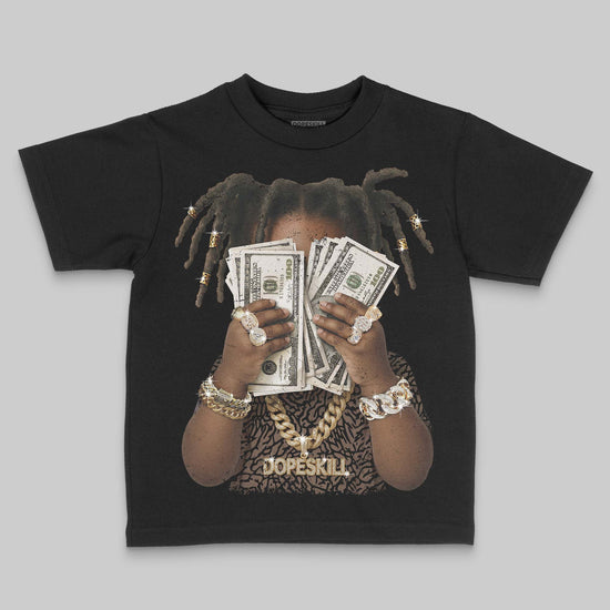 Jordan 3 "World’s Best Dad" DopeSkill Toddler Kids T-shirt Rich Youth Graphic Streetwear - black