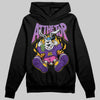 PURPLE Sneakers DopeSkill Hoodie Sweatshirt At The Top Graphic Streetwear - black