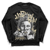 Jordan 4 Retro SE Craft Photon Dust DopeSkill Long Sleeve T-Shirt Hold My Own Graphic Streetwear - Black