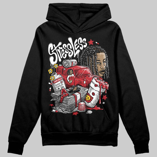 Jordan 1 Low OG "Chicago" DopeSkill Hoodie Sweatshirt Stressless Graphic Streetwear - black