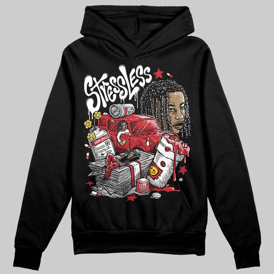 Jordan 1 Low OG "Chicago" DopeSkill Hoodie Sweatshirt Stressless Graphic Streetwear - black
