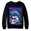 Jordan 6 "Aqua" DopeSkill Sweatshirt Trippin Graphic Streetwear - Black 