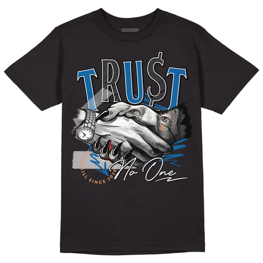 Jordan 3 Retro Wizards DopeSkill T-Shirt Trust No One Graphic Streetwear - Black
