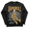 Jordan 13 Wheat 2023 DopeSkill Long Sleeve T-Shirt Thunder Dunk Graphic Streetwear - Black 