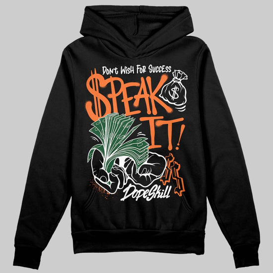 SoleFly x Air Jordan 3 “Fruits Of Our Labor” DopeSkill Hoodie Sweatshirt Speak It Graphic Streetwear - Black