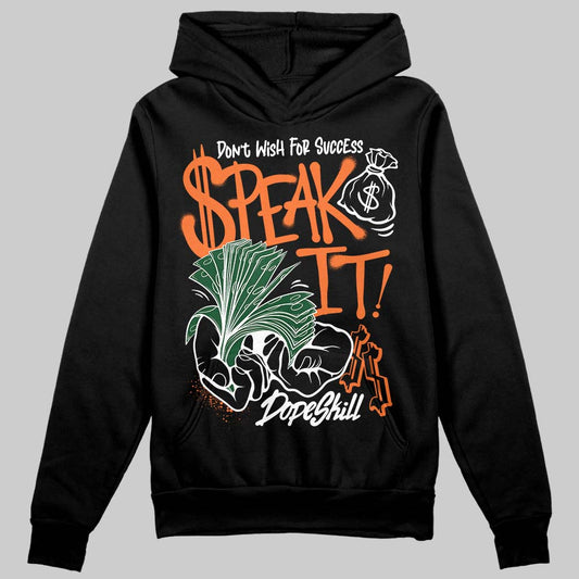 SoleFly x Air Jordan 3 “Fruits Of Our Labor” DopeSkill Hoodie Sweatshirt Speak It Graphic Streetwear - Black