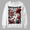 Dunk Low Panda White Black DopeSkill Sweatshirt Resist Graphic Streetwear - White 