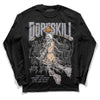 Jordan 4 Retro Frozen Moments DopeSkill Long Sleeve T-Shirt Thunder Dunk Graphic Streetwear - Black 