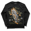 Jordan 5 "Olive" DopeSkill Long Sleeve T-Shirt True Love Will Kill You Graphic Streetwear - Black