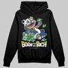 Jordan 9 Retro 'Flint Grey' 2026 DopeSkill Hoodie Sweatshirt Born To Be Rich Graphic Streetwear - Black
