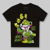 Neon Green Sneakers DopeSkill Toddler Kids T-shirt Make Money Graphic Streetwear - black