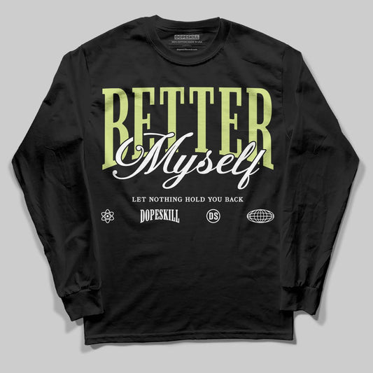 Jordan 11 “Inner Beast” DopeSkill Long Sleeve T-Shirt Better Myself Graphic Streetwear - Black