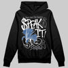 Jordan 9 Retro 'Flint Grey' 2026 DopeSkill Hoodie Sweatshirt Speak It Graphic Streetwear - Black