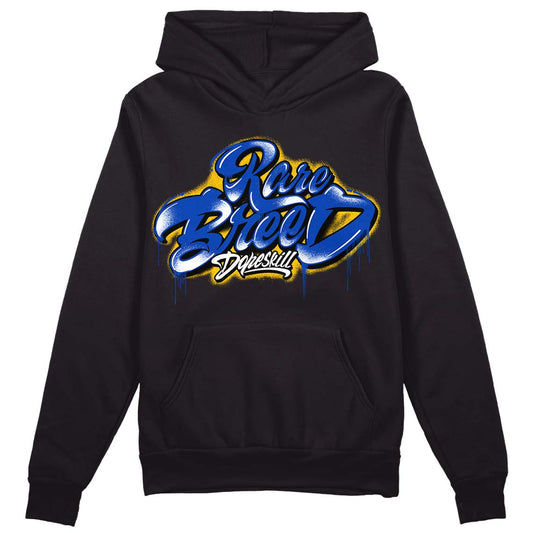 Jordan 14 “Laney” DopeSkill Hoodie Sweatshirt Rare Breed Type Graphic Streetwear - Black