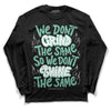 Jordan 3 "Green Glow" DopeSkill Long Sleeve T-Shirt Grind Shine Graphic Streetwear - Black 